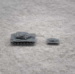 1/350/700 M60A1 Tank Resin Miniature Model