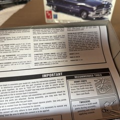 AMT 1950 Ford Convertible 1/25 Open Box