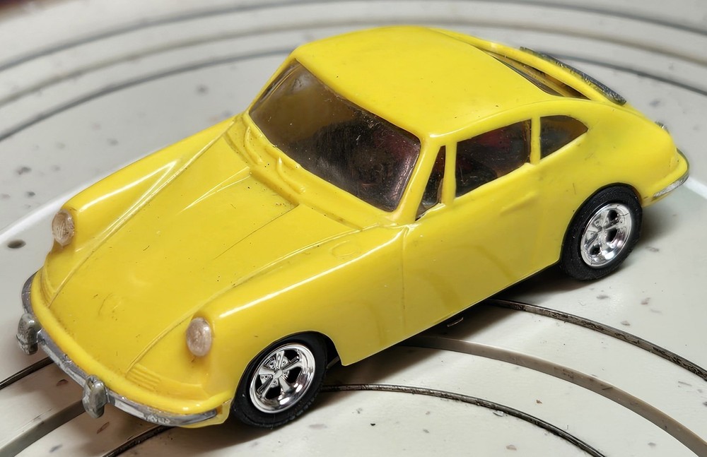 Faller AMS 4835 Porsche 911 Flat Anchor Motor 1960s Slotcar Toy Auto