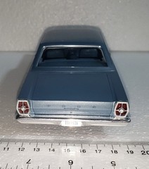 Vintage 1965 FORD GALAXIE 500 XL 2 door hardtop 1/25 dealer promo car blue ’65