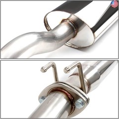 DNA MOTORING CBE-OE-ARSX-S Stainless Steel Cat Back Exhaust System [Compatible