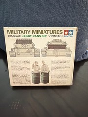 Tamiya 1/35 scale model kit 35026, German Jerry Can Set NEW