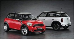 Hasegawa 1/24 Scale MINI COOPER S COUNTRYMAN ALL 4 Plastic Model Kit CD21
