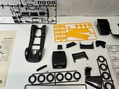 Testors Italeri Mercedes 540K 1/24 Plastic Model Kit 831 Open Box Kit
