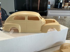 STAR MODELS RESIN 1948 FORD 2 DOOR SEDAN RESIN KIT! CIRCA 2000’s! VMCP!