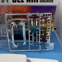Stock 57 Chevy Bel Air HARD BODY W Metal Foil 4 Slot Car? 1:25 LBR Model Parts