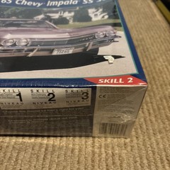1996 Monogram ’65 Chevy Impala SS 396 Model Kit #85-2470 1/25 New Sealed