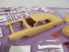 1970 DODGE CORONET 4 DOOR SEDAN MODELHAUS RESIN AMT MPC JOHAN 1/25 4 DR