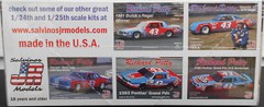 SALVINOS #43 STP RICHARD PETTY 1976 DODGE CHARGER NASCAR STOCK CAR KIT – 1/25