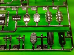 1963 Nova Chevy II Station Wagon 1/25 Drag Motor Hemi Chrysler Fire Power Engine