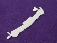 1956 Chevrolet Bel Air FRONT SPLASH PAN for Monogram 1:24 Model Kit 56 Chevy