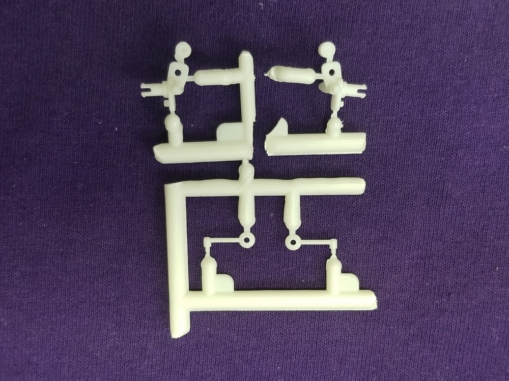 2021 Dodge Charger Hellcat SPINDLES & LINKS from 1:25 AMT Model Kit