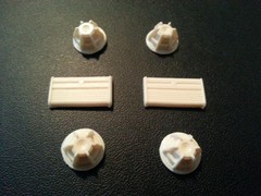 LEX’S SCALE MODELING Resin Amp, Subwoofer Pack Option 1. 1/24-25 NEW HOT!