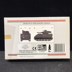 JB Models 1:76 Scale M.113 Fire Support Version Tank Model Kit NIB JB1006