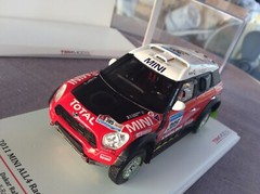 1/43 TSM Mini Countryman,Dakar Rally ,4WD, red/wh. Roof,no305, mint!!!