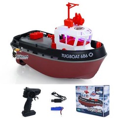 1/72 Heng Long 2.4G RC Tugboat Radio Controlled Towboat Powerful Dual Motor