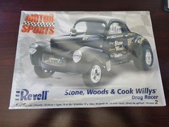 Revell Stone Woods Cook Willys Gasser Drag Racer Model Kit 1:25 SEALED 85-2032