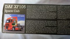Revell 1/24 DAF XF 105 Super Space Cab Semi Model Kit 07496 New In Box