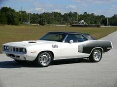 1971 Plymouth Barracuda “Billboards” 1/24th Scale Waterslide Decals BLACK Car