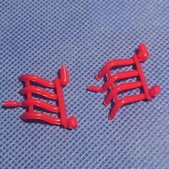 🌟 Weed Burner Headers Little Red Wagon 1:25 Scale 1000s Model Car Parts 4 Sale