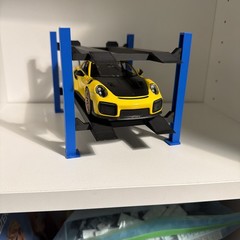 4 post 2 Level model car lift 1:24 1:25 scale KIT Assembly required. Paintable!