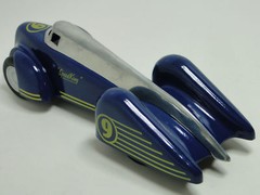 Race Car Hot Rod Built Metal Concept Model1950Jet Age1960Space Craft Rocket Ship