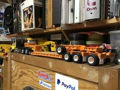 HEAVY DUTY SLIDING FIFTH WHEEL KIT FOR 1/25 1/24 SCALE MODEL SEMI TRUCK