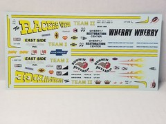 1972 Chevrolet Truck RACERS WEDGE DECAL SHEET for MPC AMT 1:25 Model Kit DECALS