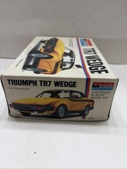 Triumph TR7 Wedge in 1/24 scale by Monogram from 1977 New Open Box