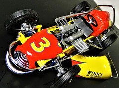 Race Car Sprint Midget Indy Grand Prix Racing Formula 1Racer Hot Rod Built Model