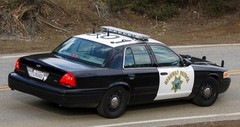 California Highway Patrol 1/18th Scale Waterslide Decals Police