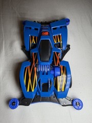 Tamiya Gun Bluster XTO Premium FM-A Chassis Mini 4WD 1:32 MPN 19451 built