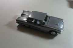 1960 FORD THUNDERBIRD T-BIRD PROMO PROMOTIONAL MODEL SILVER GRAY W/ BOX