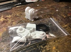 CUSTOM WINCH FOR AMT CAT DOZER MODEL