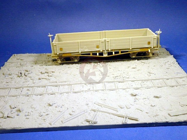 Resicast 1/35 British WDLR Narrow Gauge Railway WWI Diorama Base No.1 GBS022