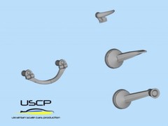 USCP 24A087 1/24 Fiat 500F Interior detail-up set