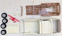 AMT #6835 Ford F-150 Shortbox Pick-up Truck Model Kit – Open Box – 1992