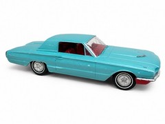 Uncommon Turquoise 1966 Ford Thunderbird Dealer Promo Car With Red Interior