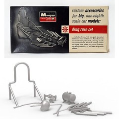 1:8 “Big Drag” 3D Printed Replication Parts Pack. Original Set Not For Sale