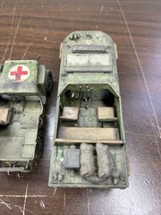 1/35 Scale American Amphibious Ford Jeep Military Miniature Leaky C4 BUILT