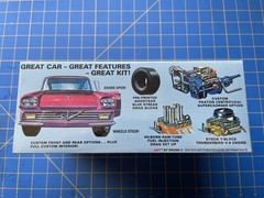 57 FORD FAIRLANE 500 DRAG FLASHBACK 3n1 1957 F/S Plastic Model Kit hedders20oo