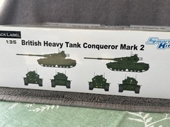 Dragon 1/35th Scale Black Label British Heavy Tank Conqueror Mk 2 Kit #3555