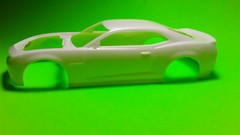 2013 Camaro ZL1 1/25 Hood Body Glass Interior Slot Car Build Model Car Kit Part