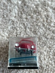 Eko – Spain – 1:86 Scale Plastic Car: Maroon Karmann Ghia #2 – Mint in Case!