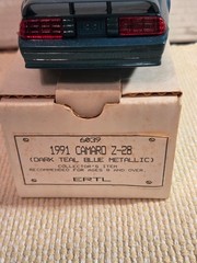 1991 Chevrolet Camaro Z-28. 1/25 plastic AMT/ERTL in Dark Teal Blue Met.