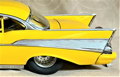 57 Chevy55Chevrolet1957Race Car1:24Dragster1955Built12Metal Model18Carousel YL
