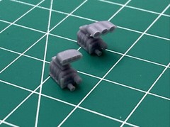 1:64 Pro Mod Supercharger With Ignition Hat Hood Scoop For Hotwheel Customs X2
