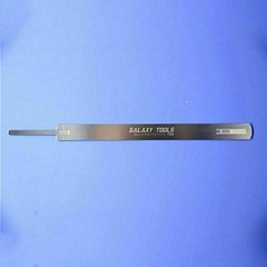 GALAXY Tools Stainless Steel 0.8mm Ultrathin Model File Stick Grinding Tool Part