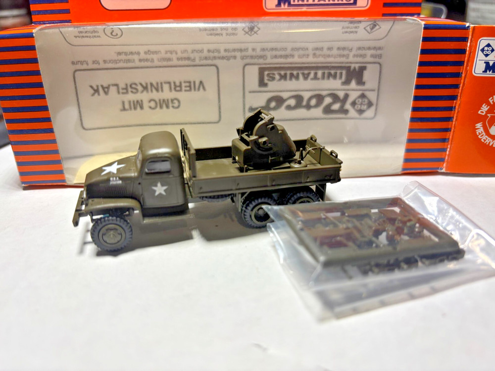 Roco Minitanks 627 GM Hard top AAA truck 2 LIMA35 original 1/87