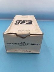 AMT-ERTL 1953 Corvette Convertible Polo White Promo Model 8732 Loose in Box